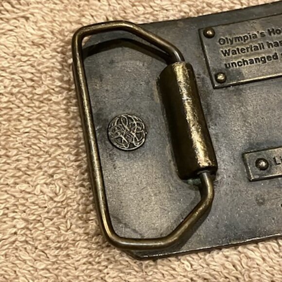 Vintage Olympia Beer belt buckle - Picture 6 of 6